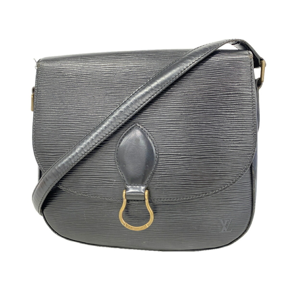 Louis Vuitton Epi Saint Cloud Shoulder Bag M52192 Noir (Women's)